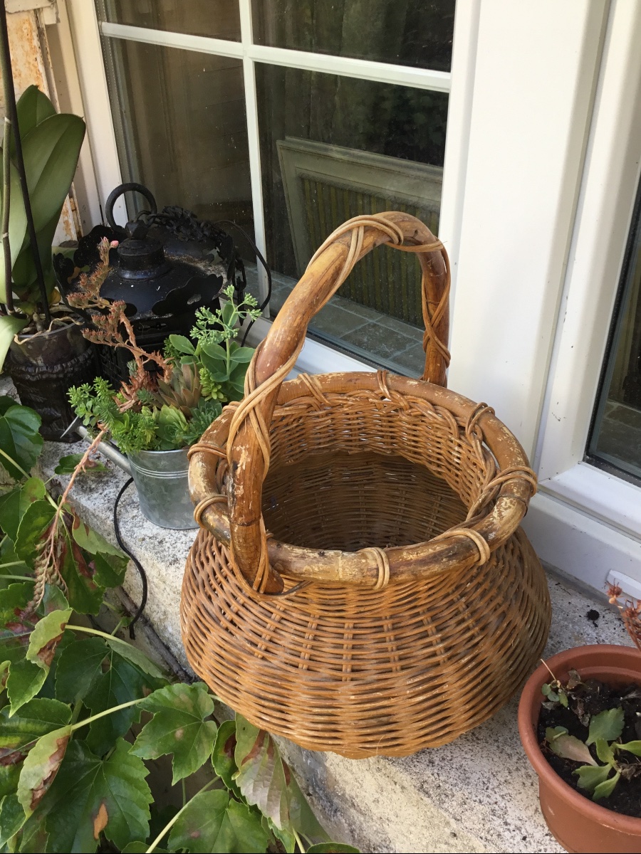 Woven Ikebana Basket -photo-3