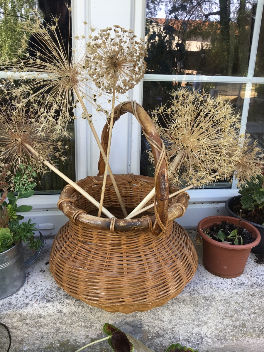 Woven Ikebana Basket -photo-5