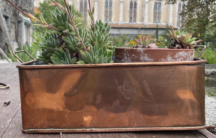 Copper Flower Box -photo-2