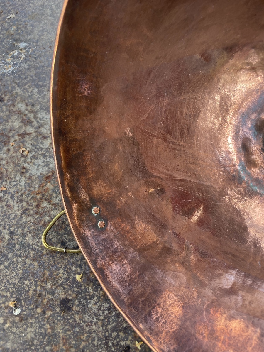 Large-diameter Polished Copper Funnel -photo-4