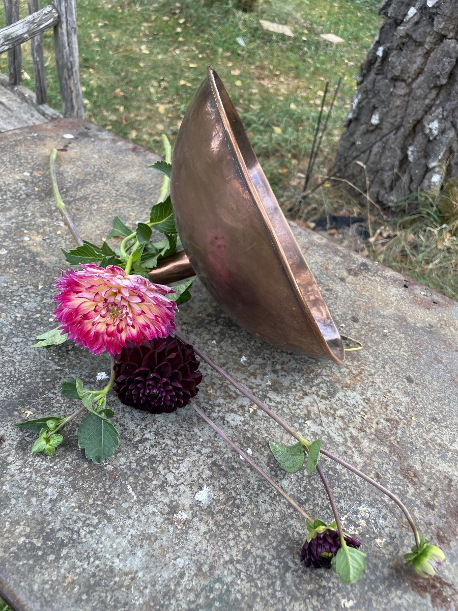Large-diameter Polished Copper Funnel -photo-5