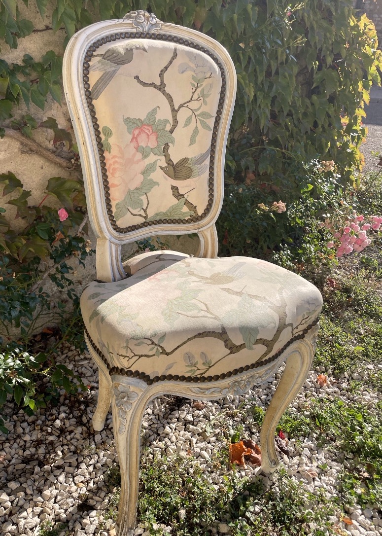 Petite chaise d’enfant laquée 