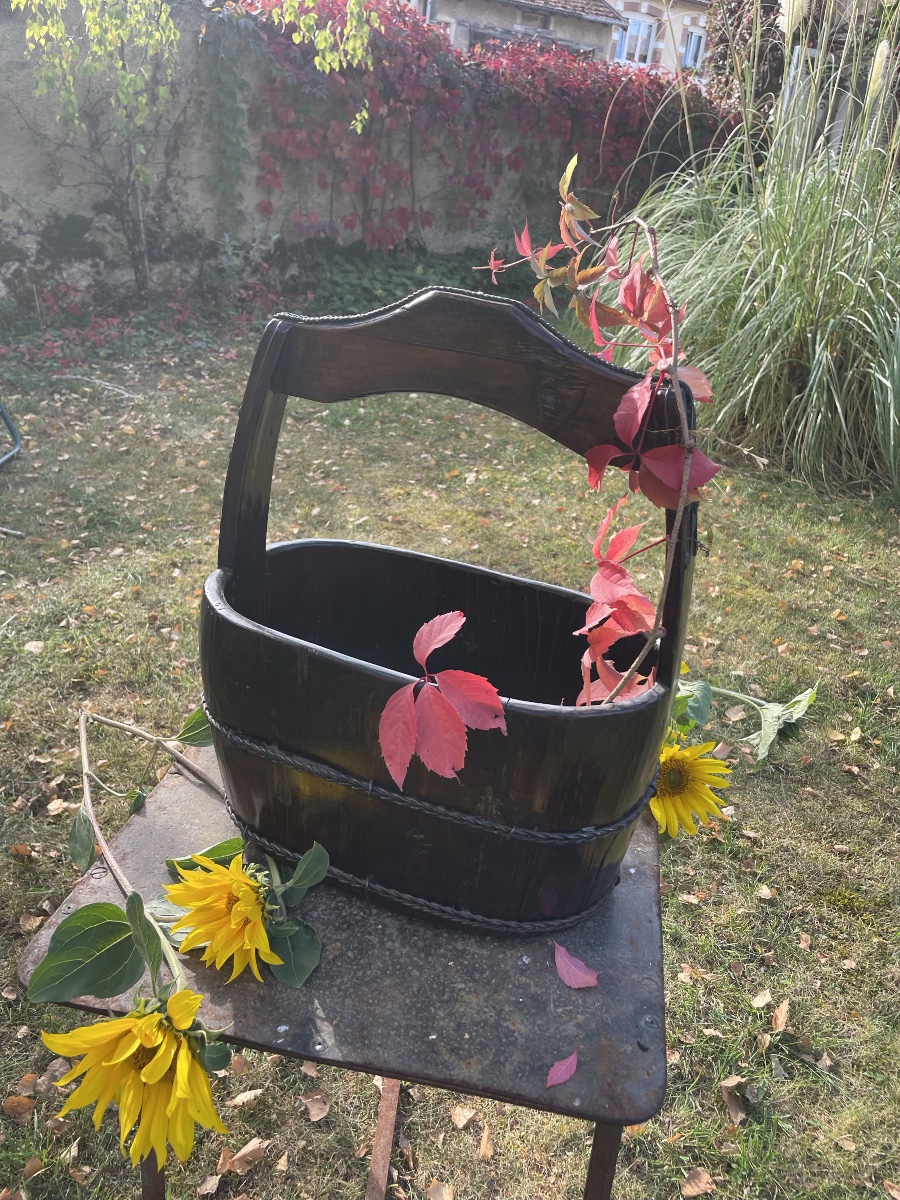 Seau de palanche, Ikebana , Asie -photo-2