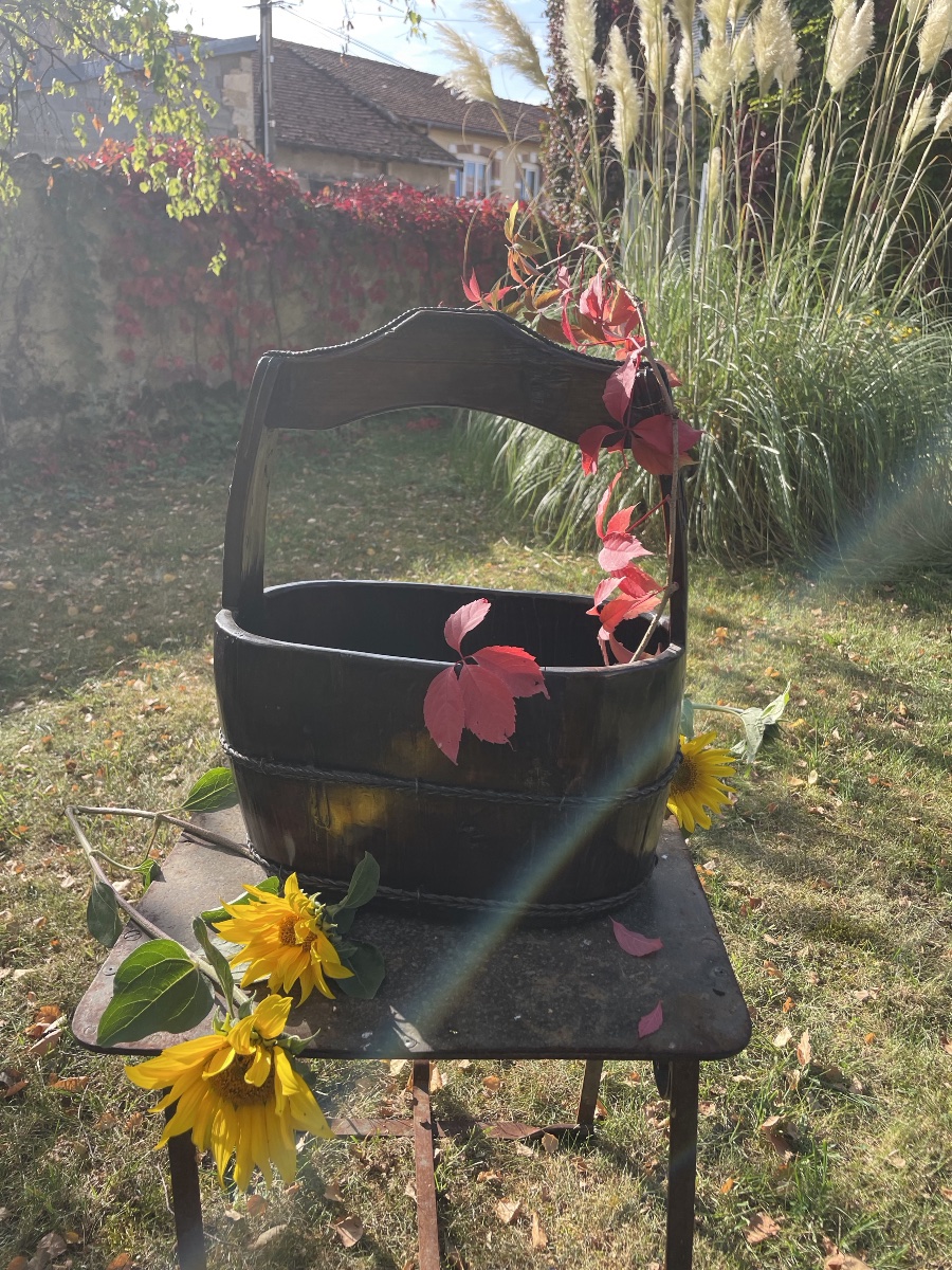 Seau de palanche, Ikebana , Asie -photo-1