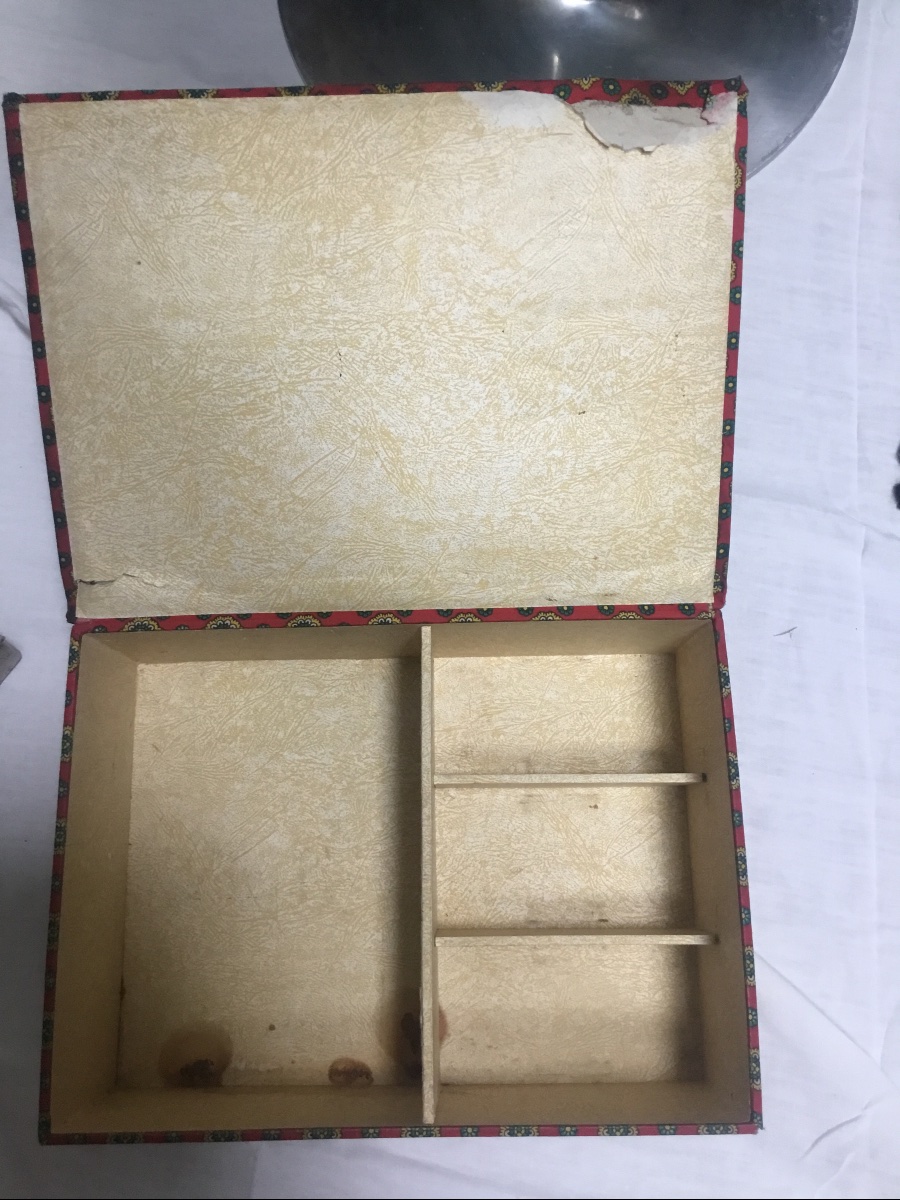 The Set Of Fabric And Cardboard Boxes -photo-8