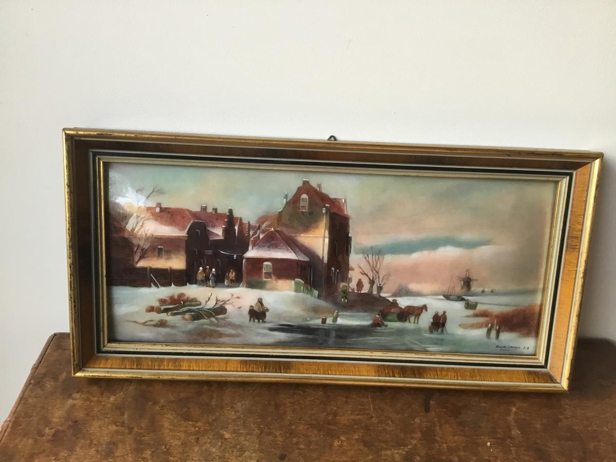 Camille Fauré, Dutch Winter Landscape-photo-4