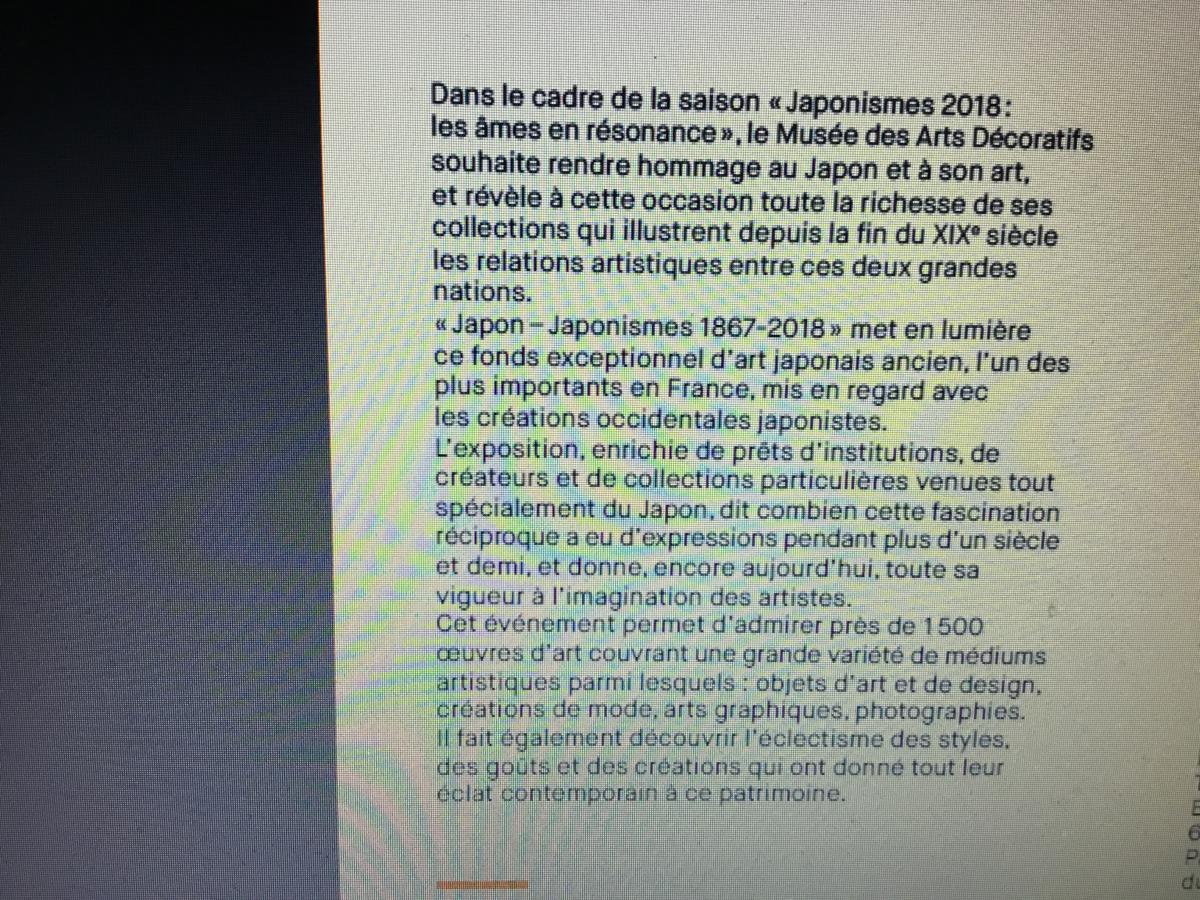 Broderie , Résonance De L’expo Japonisme Du Musée Des Arts Décoratifs-photo-2