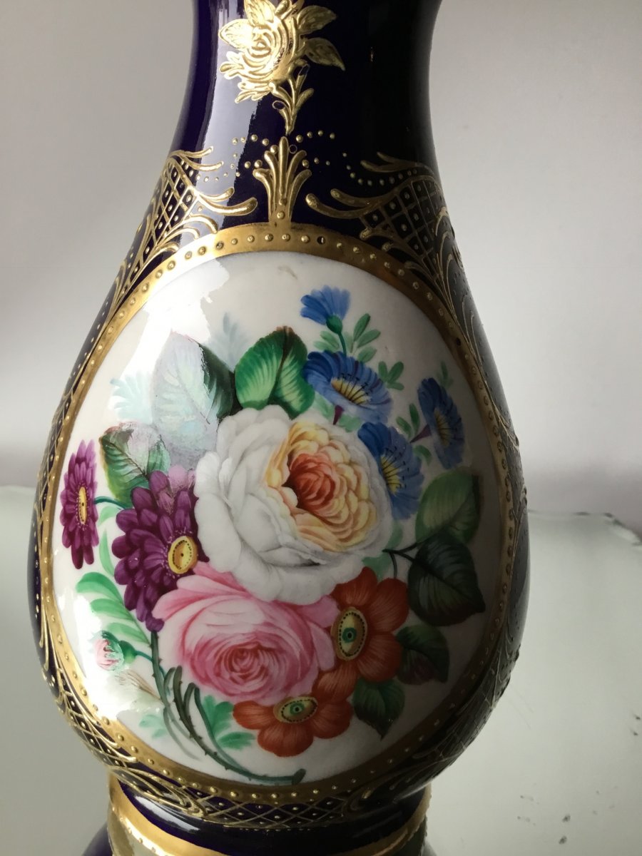 Porcelain Vase Sèvres, Napoleon III-photo-4