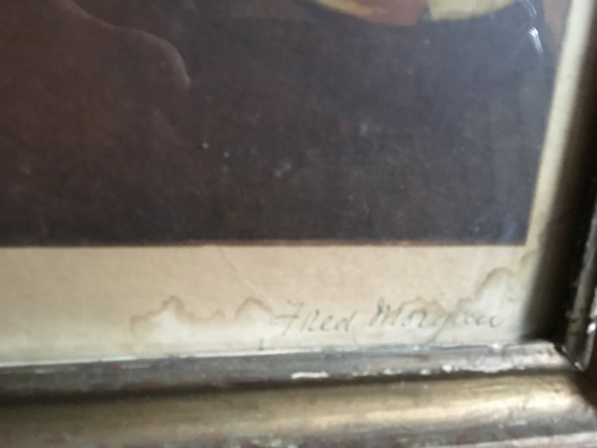 Grand Chromo (69 X59) D After A Table By Fred Morgan-photo-2