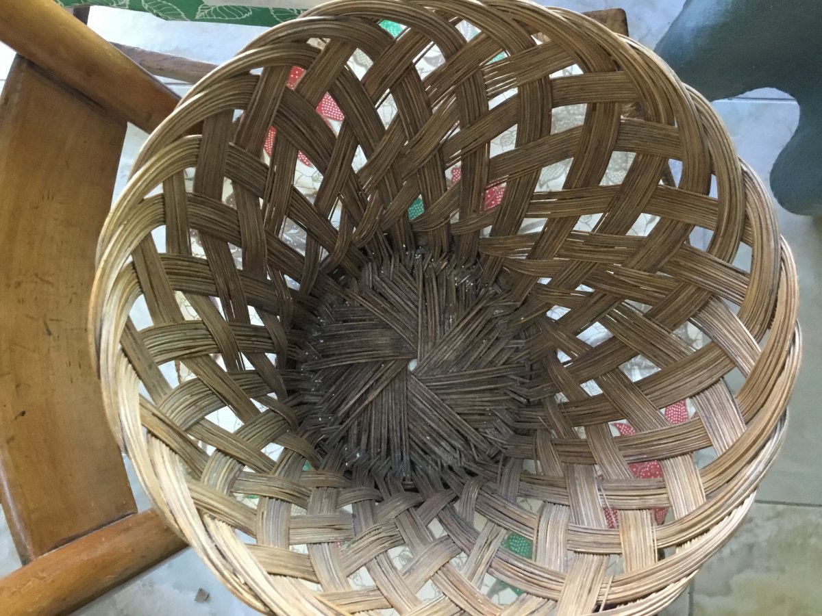 Folk Art, Braided Basket-photo-2