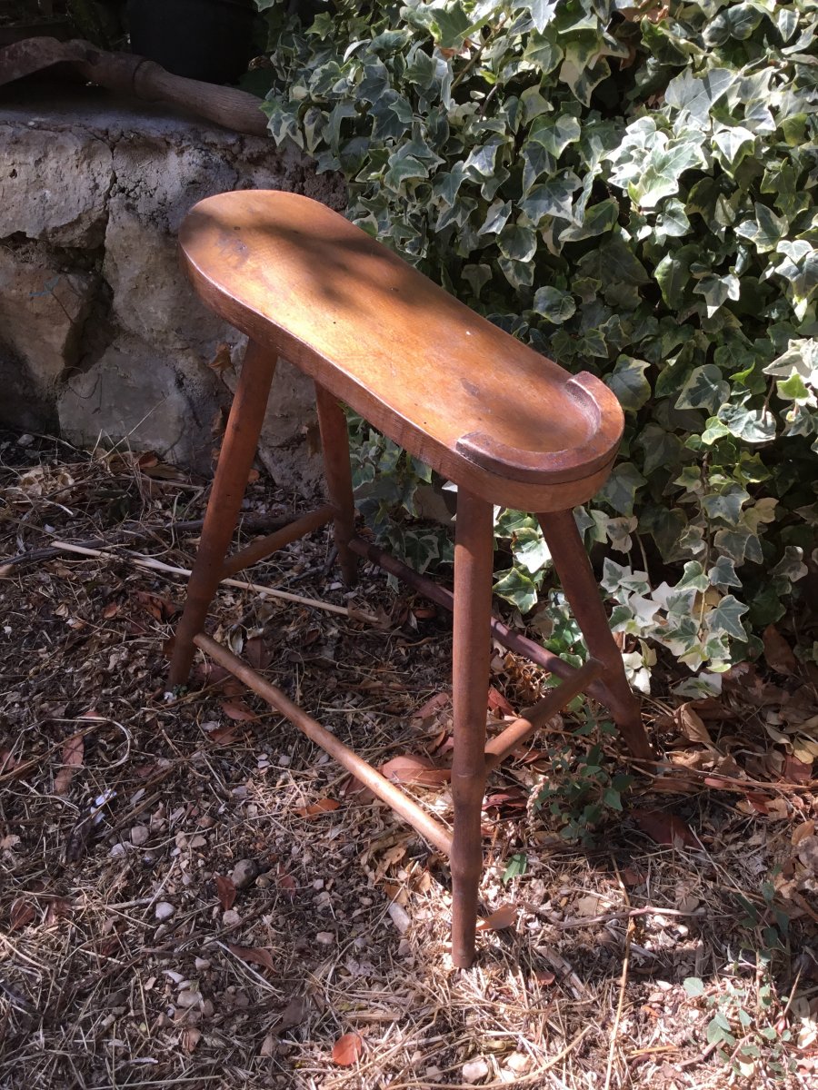 Folk Art, Shoeshine Footrest-photo-2