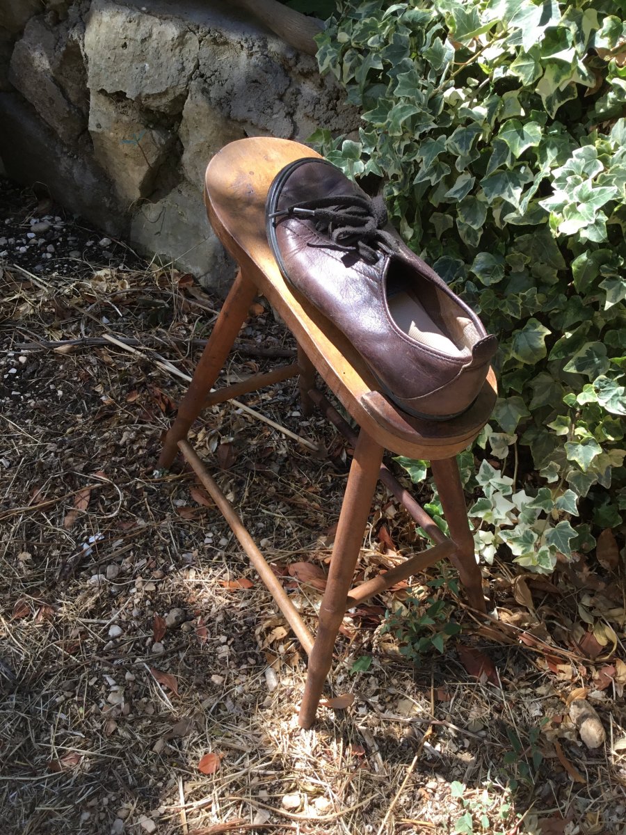 Folk Art, Shoeshine Footrest-photo-3