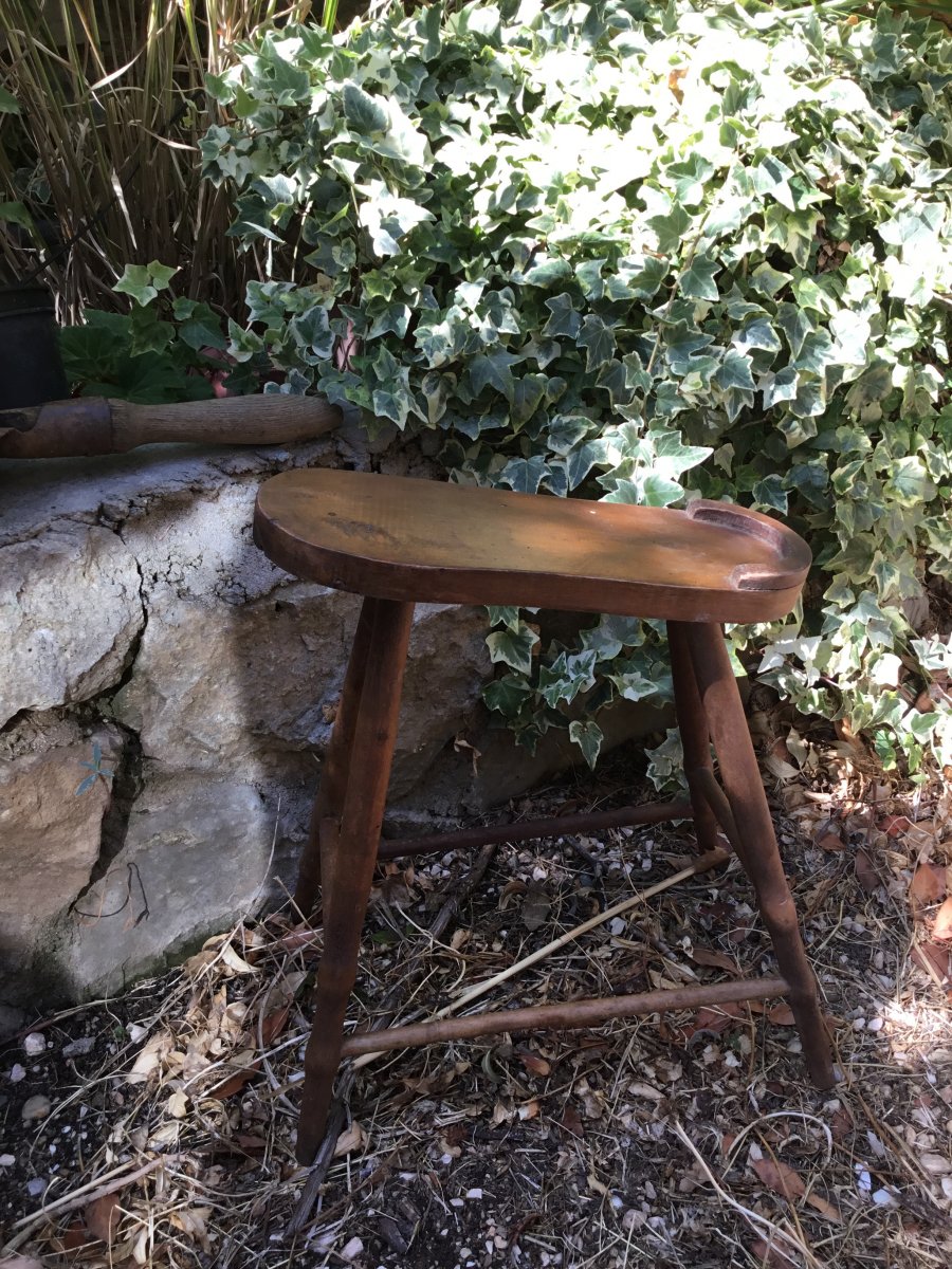 Folk Art, Shoeshine Footrest-photo-1