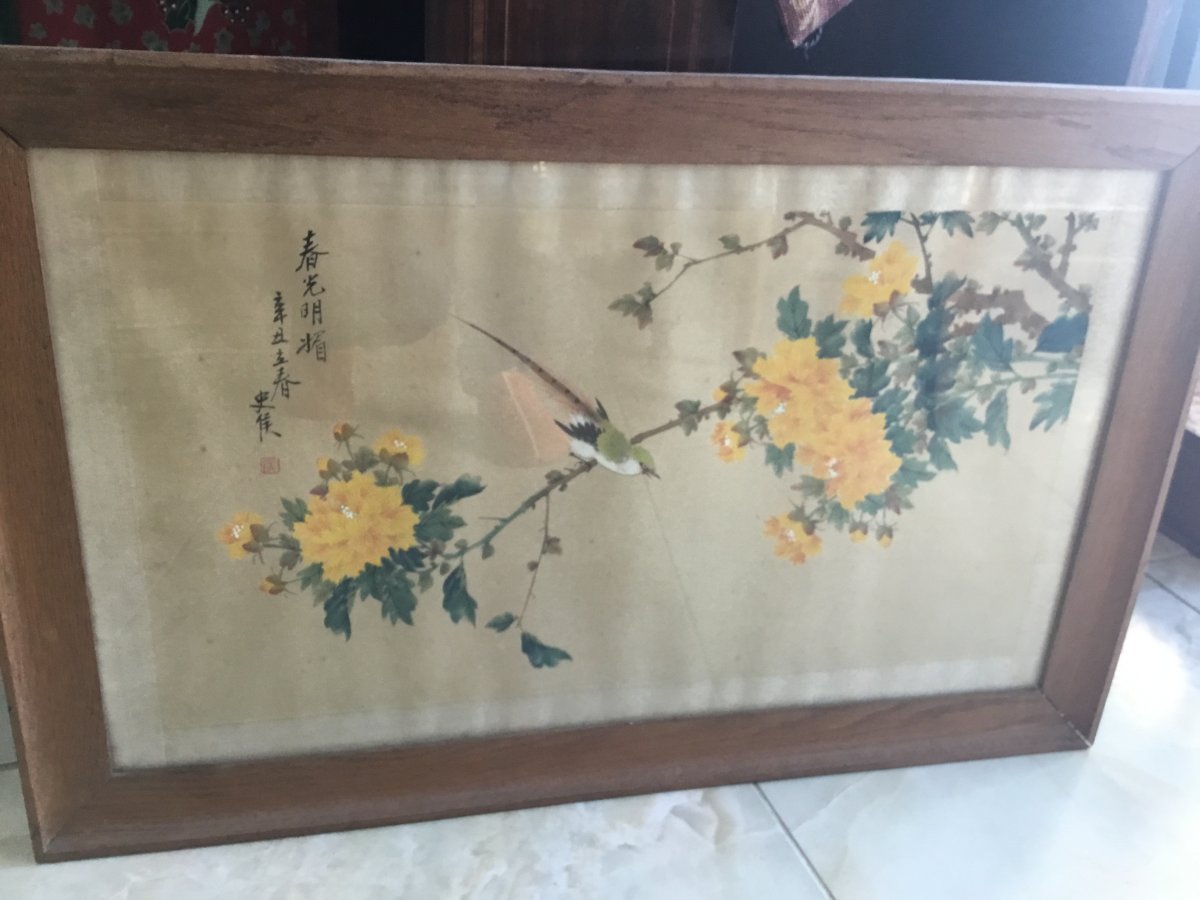 Large Painting, Chinese Silk Painting-photo-2