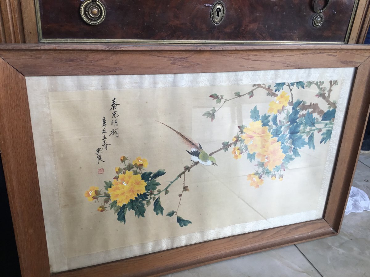 Large Painting, Chinese Silk Painting-photo-4