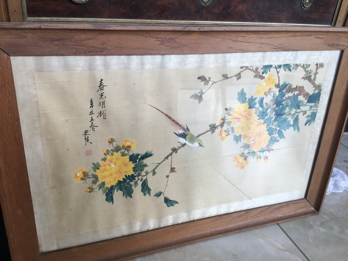 Large Painting, Chinese Silk Painting-photo-5