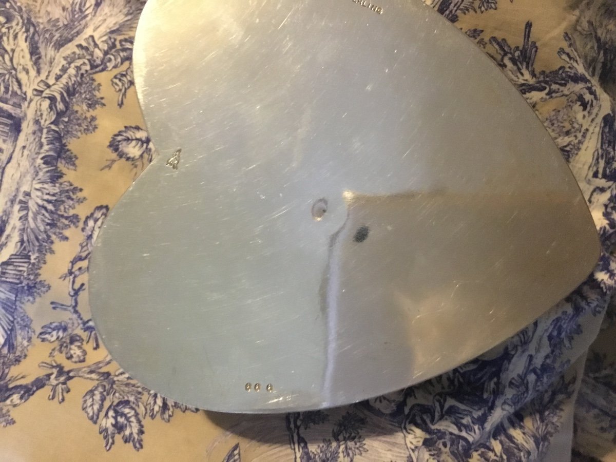 19th Century Silver Heart Box-photo-2