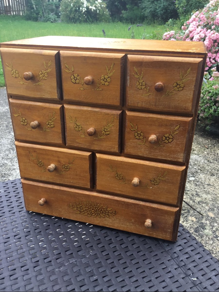 Small Haberdashery Cabinet, Circa 1900-photo-3