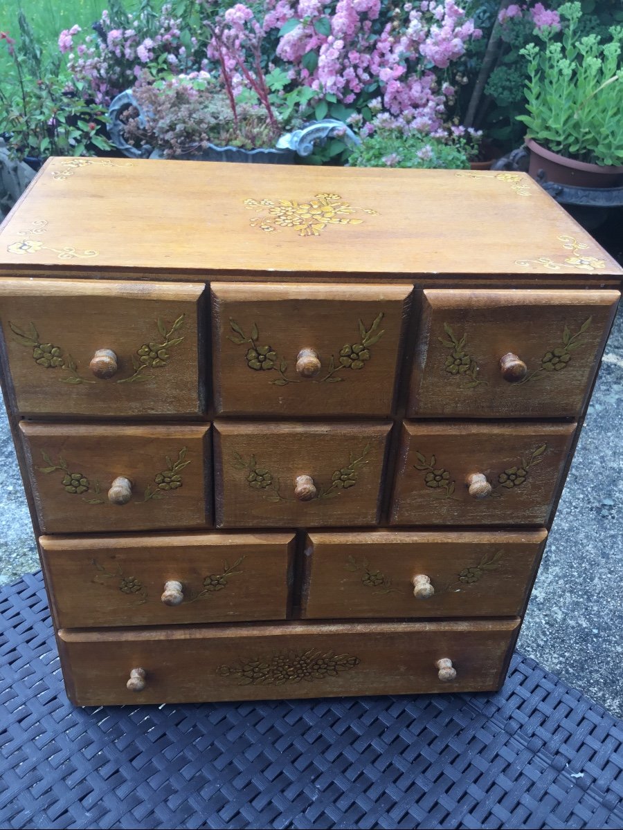 Small Haberdashery Cabinet, Circa 1900-photo-5