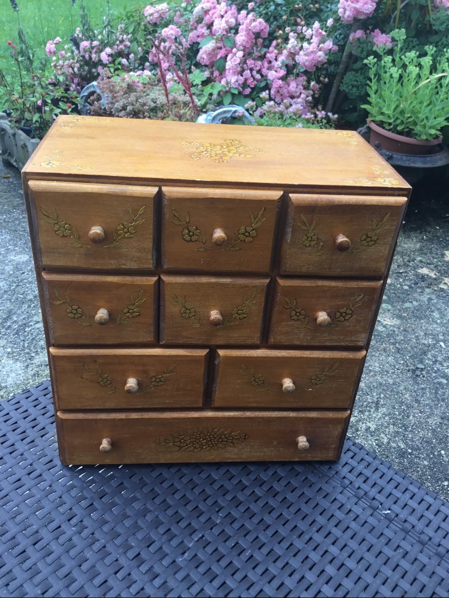 Small Haberdashery Cabinet, Circa 1900-photo-6