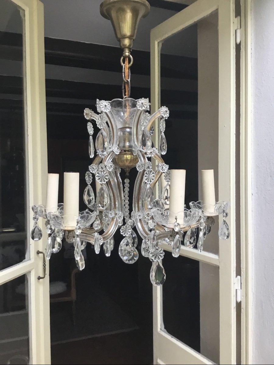 6 Arms Of Light Tassel Chandelier-photo-3