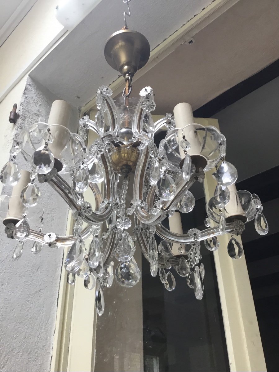 6 Arms Of Light Tassel Chandelier-photo-5