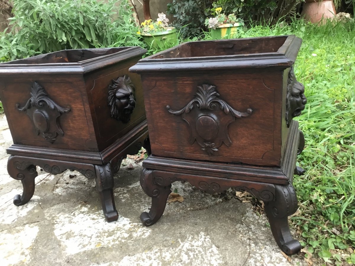 Pair Of Dlg Japanese Planters By Gabriel Viardot-photo-4