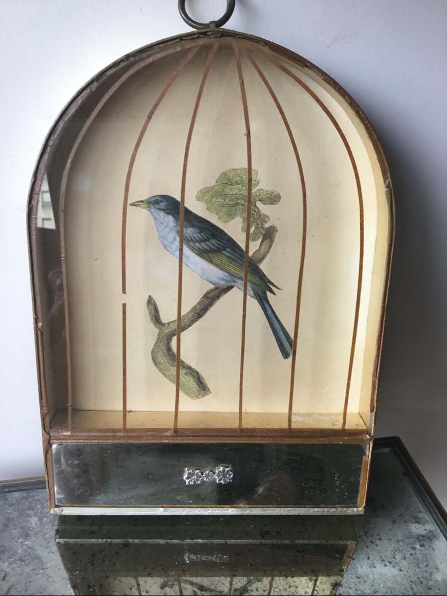 Cage à Oiseau En Trompe-l'oeil-photo-2