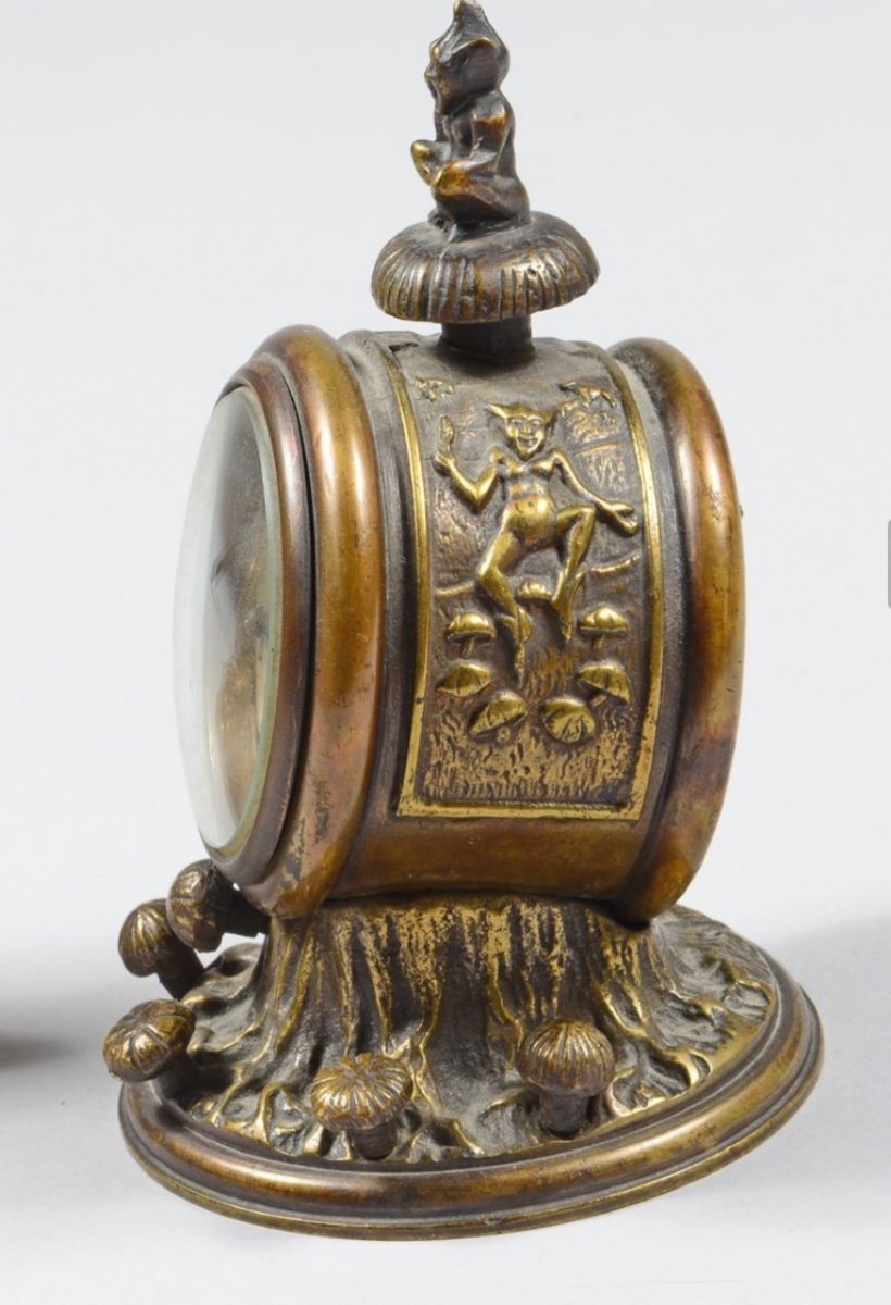 Satanic Awakening In Bronze, Circa 1900-photo-3