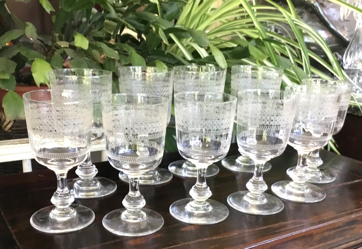 Les 10 Verres En Cristal Gravé-photo-1