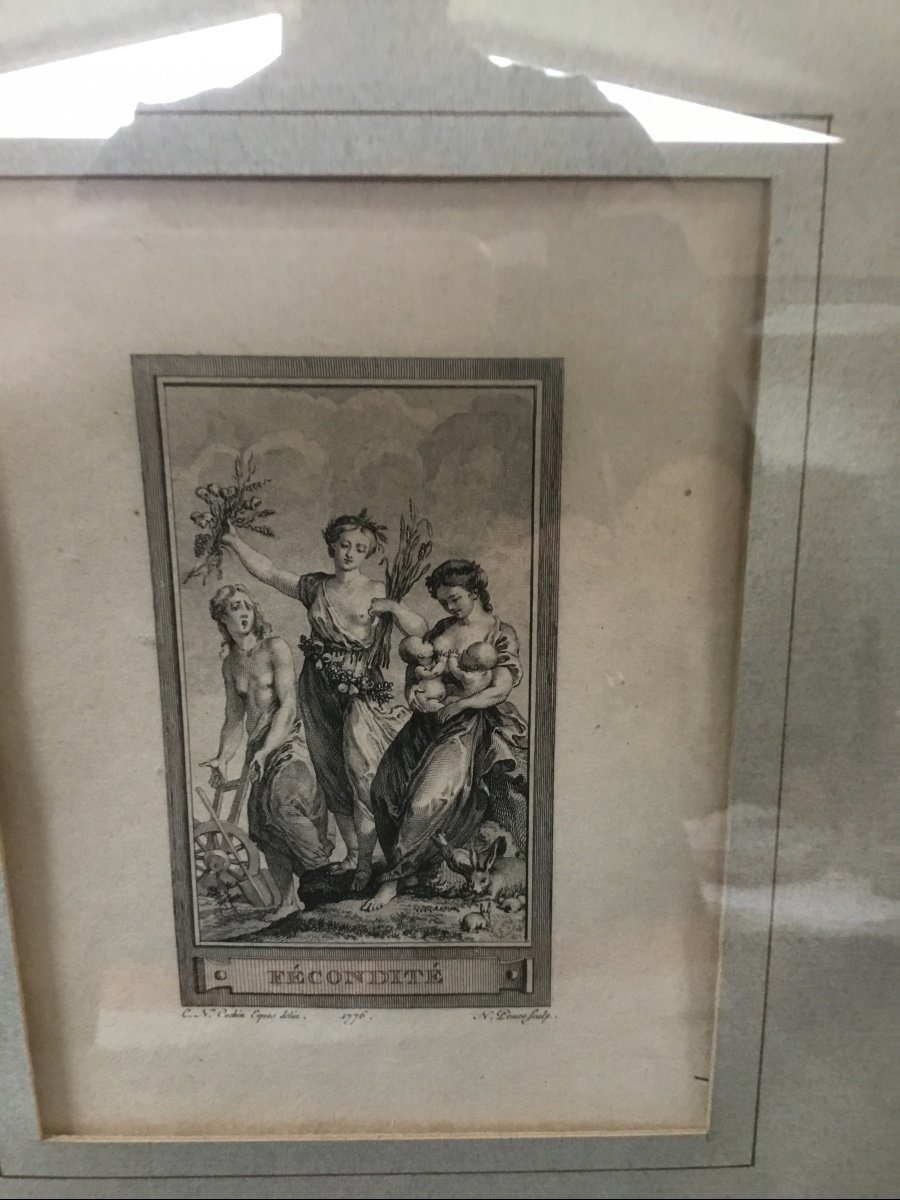 The Pair Of Nicely Framed Engravings-photo-4