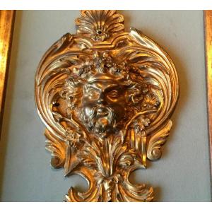 Framed Decorative Bronze, XIXth
