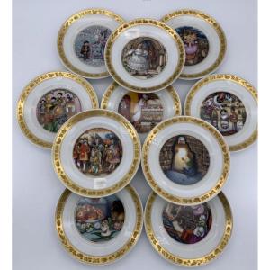 Royal Copenhagen Série  »hans Christian Andersen Plates« 