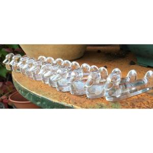 Crystal Duck Knife Holder