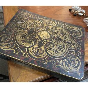 Boulle Marquetry Box, Napoleon III Period, Second Empire 