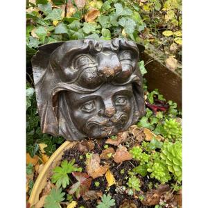 Hercules Carrying The Remains Of The Nemean Lion, Carved Wood