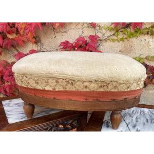 Large Oval Footrest To Be Covered 