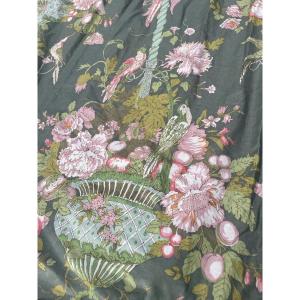 La paire de rideaux aux perroquets 