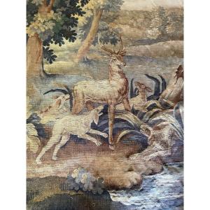 Tapisserie d’Aubusson sur le thème de la Chasse 