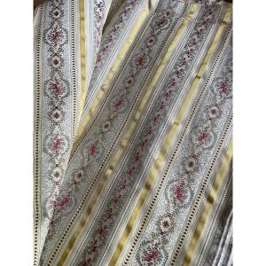 12 Meters Large Jacquard Fabric Style Louis XVI
