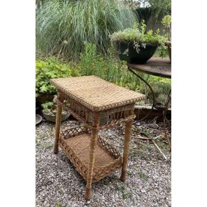 Ratan Side Table 