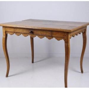 Ladies' Desk, Side Table With One Drawer
