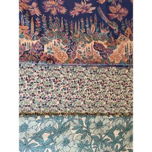 The 3 Liberty Cotton Voile Fabric Swatches