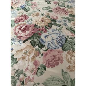 The Pair Of Floral Curtains