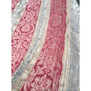 Silk Wall Hanging With Large Stripes, XIXth