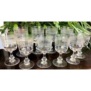 Les 10 Verres En Cristal Gravé