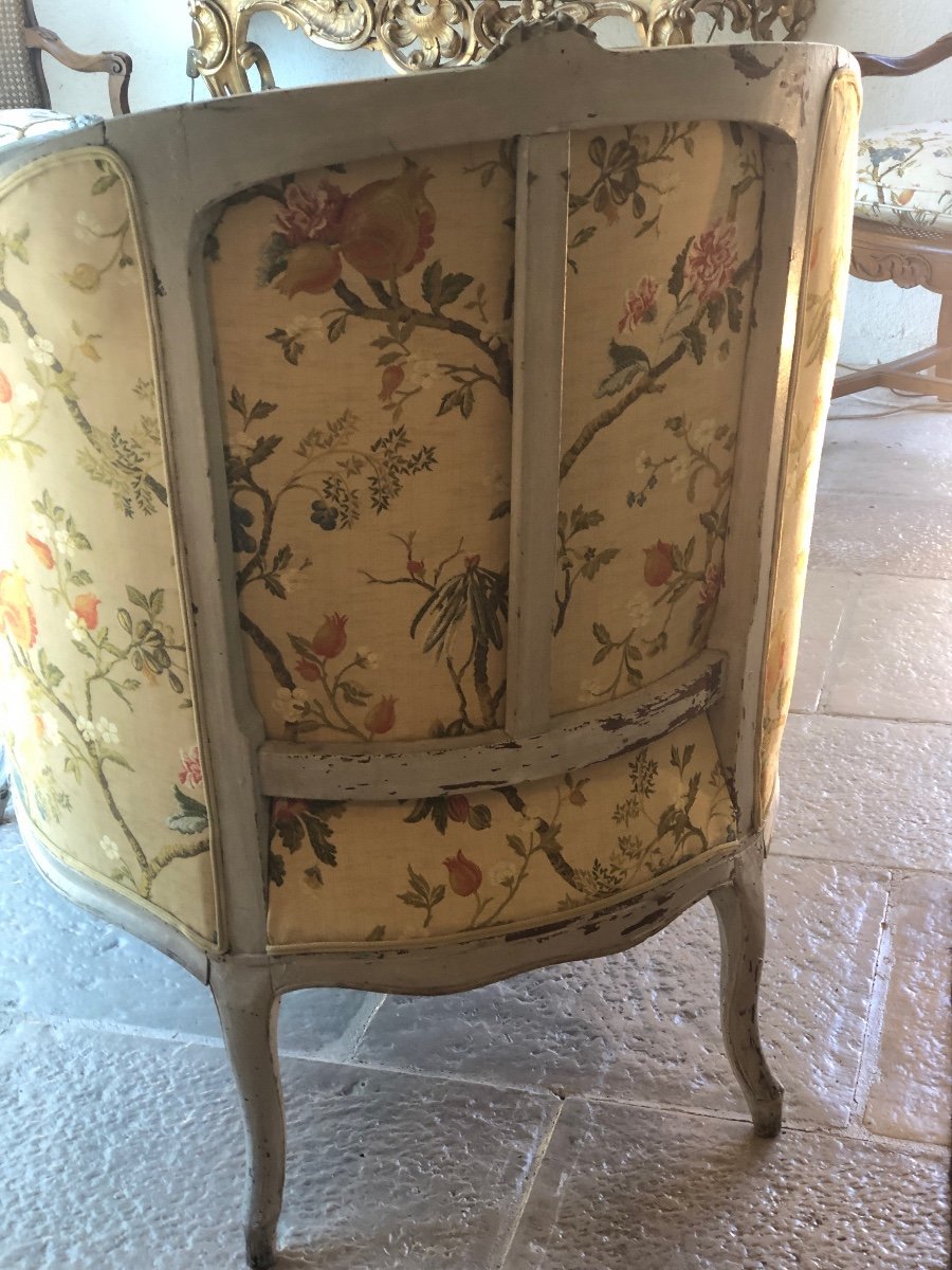 A French 18th Century Louis XV «  Duchesse En Bateau »-photo-4