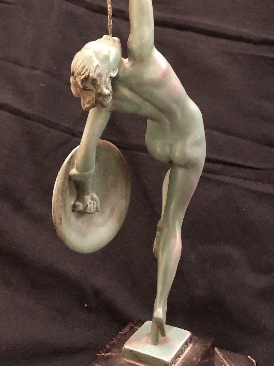Raymonde Guerbe (1894-1995) Allegory Of Fame Or Jericho-photo-2