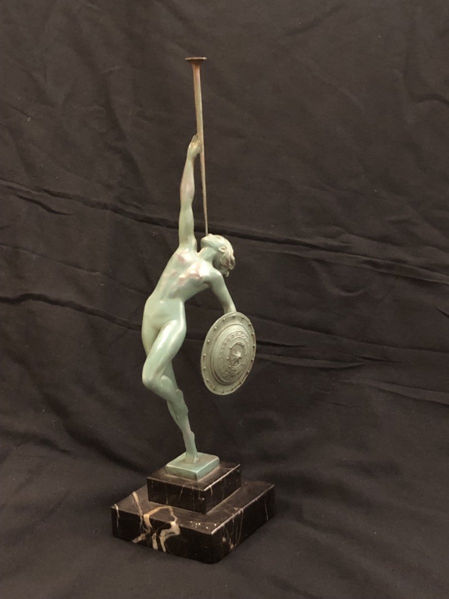 Raymonde Guerbe (1894-1995) Allegory Of Fame Or Jericho