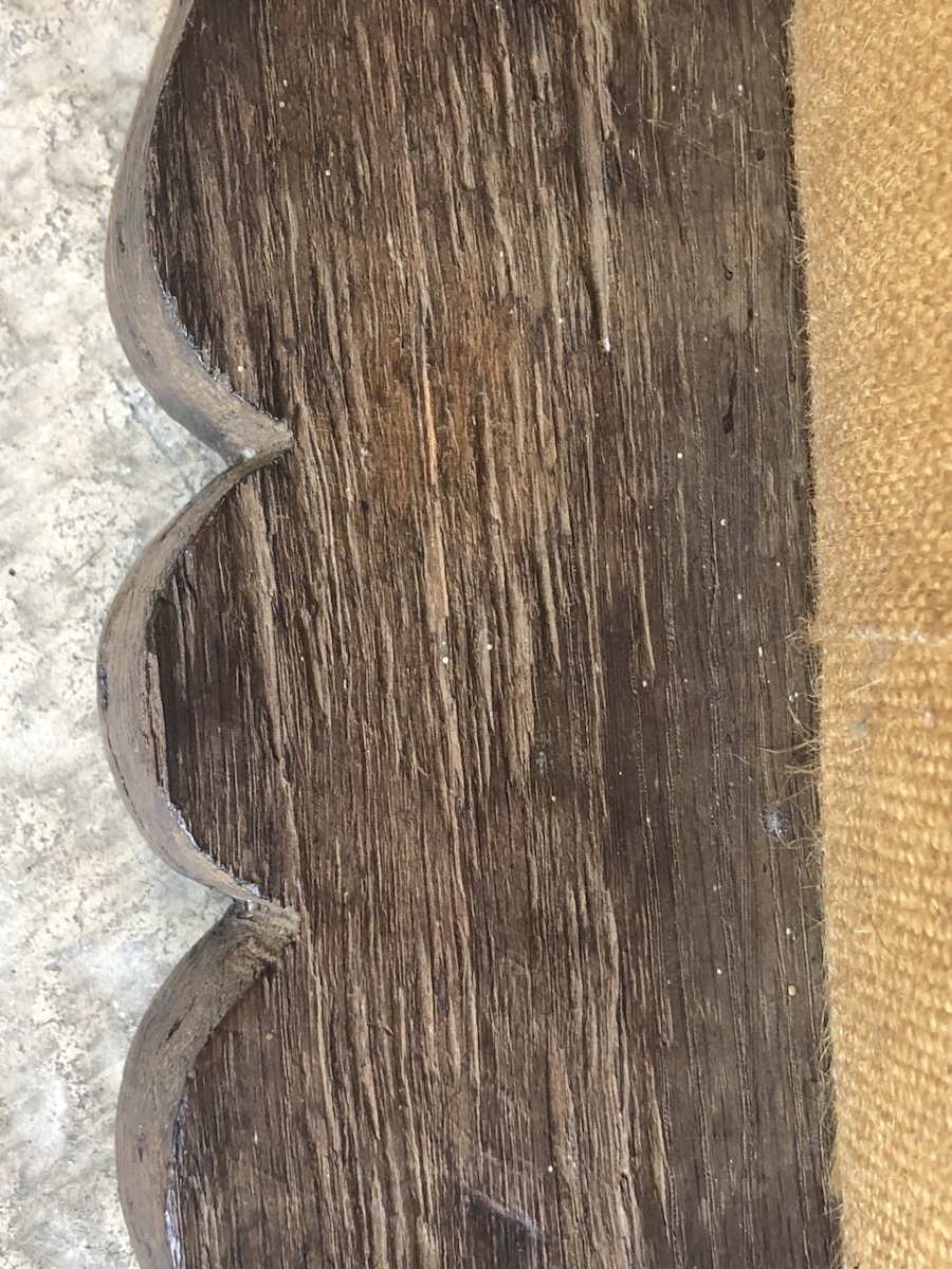 Louis XV Period Carved Wooden Stool  -photo-3